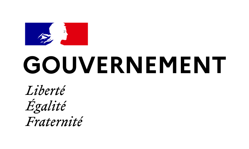 Le logo du gouvernement français